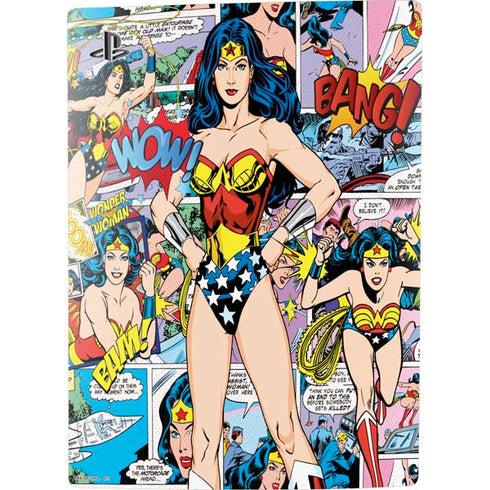DC Comics Wonder Woman Comic Blast PS5 Digital Edition Console Skin